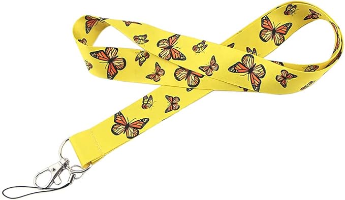 Yiflin Cute Neck Lanyard for Keys, Wallet, Id Card Holder, Cool Keychain Lanyard for Women, Men, Teacher