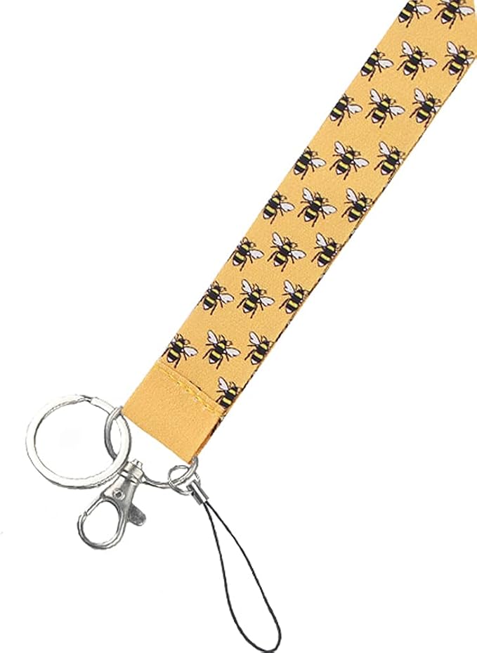 Yiflin Cute Neck Lanyard for Keys, Wallet, Id Card Holder, Cool Keychain Lanyard for Women, Men, Teacher