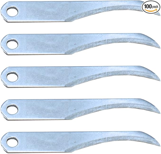 SMB #104 Precision 3/4" Concave Curved Carving Blades (5/25/100/300) (100)