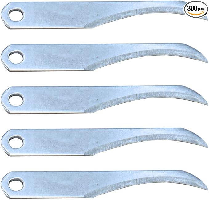 SMB #104 Precision 3/4" Concave Curved Carving Blades (5/25/100/300) (300)