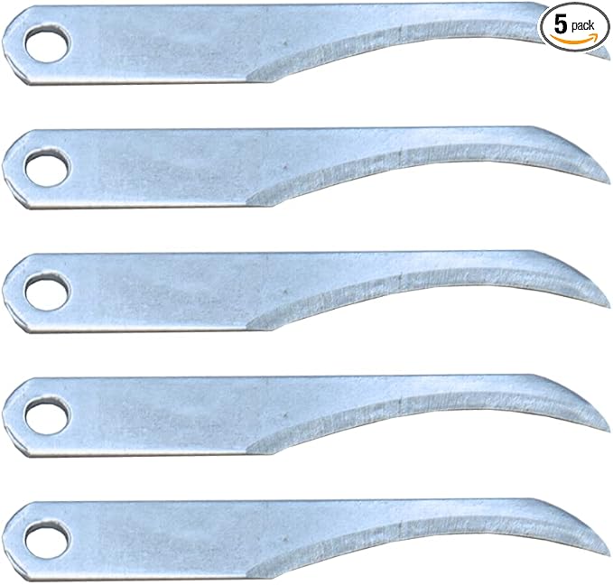 SMB #104 Precision 3/4" Concave Curved Carving Blades (5/25/100/300) (5)