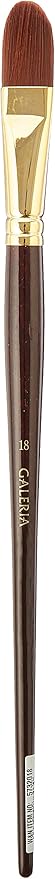 Winsor & Newton Galeria Filbert Long Handle Brush, Size 19