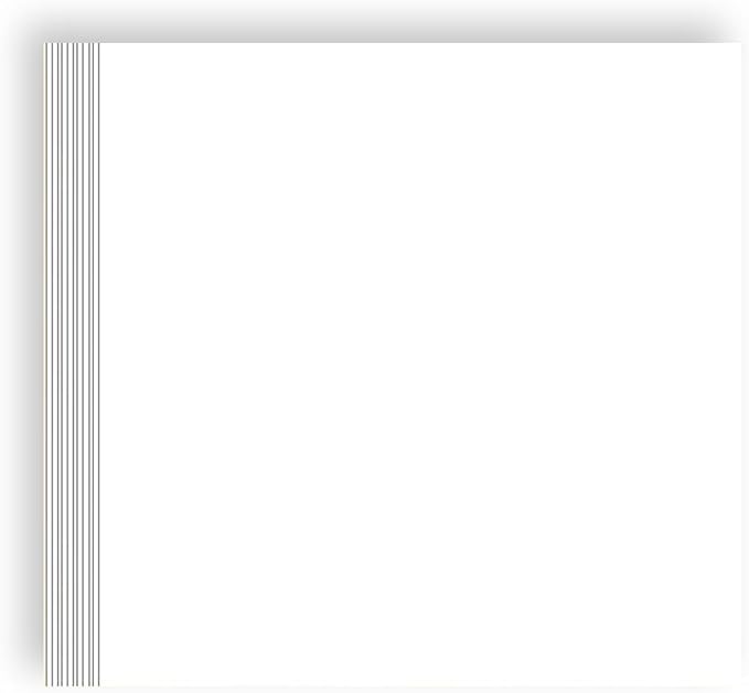 100 Sheets White Cardstock Thick Paper - Blank Heavy Weight 350gsm Cover Card Stock for Invitations,Stationery Printing,Scrapbooking,Crafts,DIY Cards, Paper Crafting (5x5 Inches)