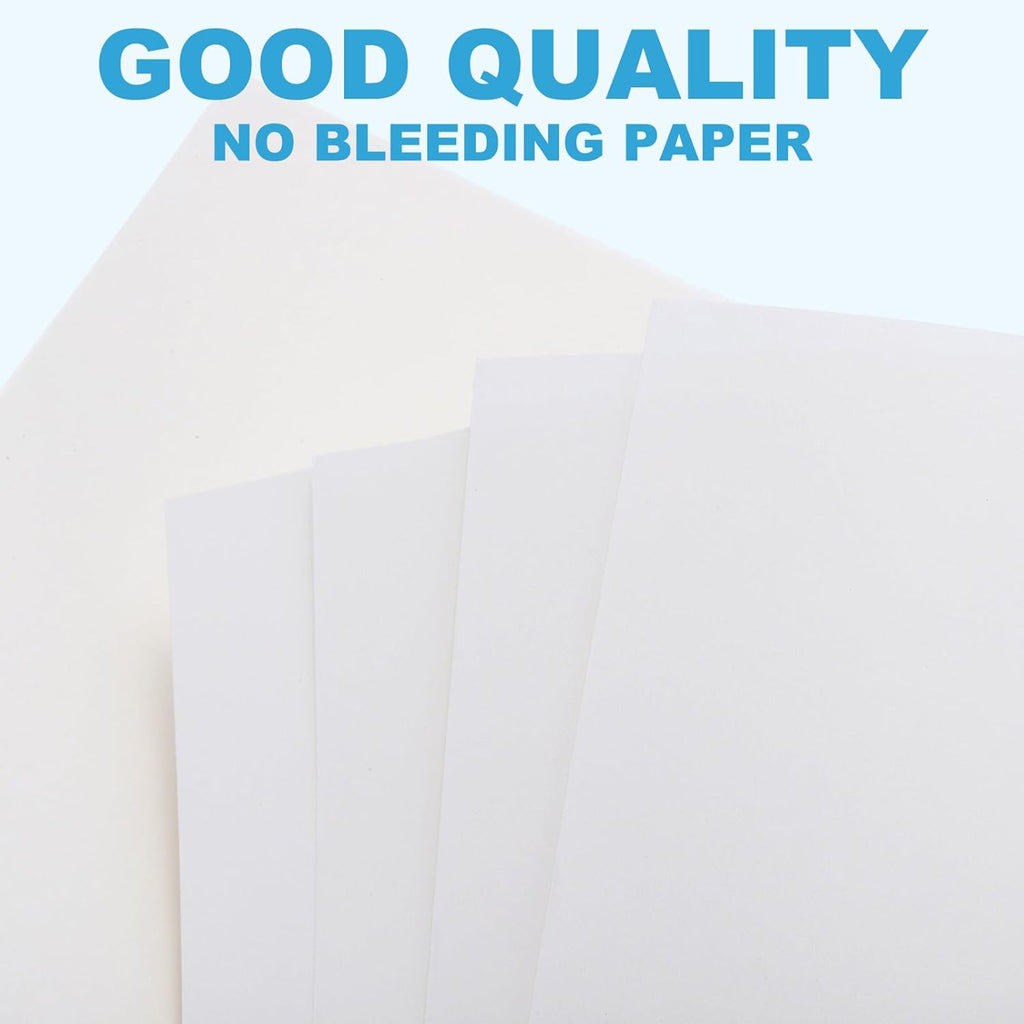 PATIKIL B5 Blank Refill Paper, Loose Leaf Paper 9 Hole Planner Refills for 9 Ring Refillable Binder Notebook Paper Filler Planner Inserts Office Diary Journals, 80 Sheets/160 Pages, White