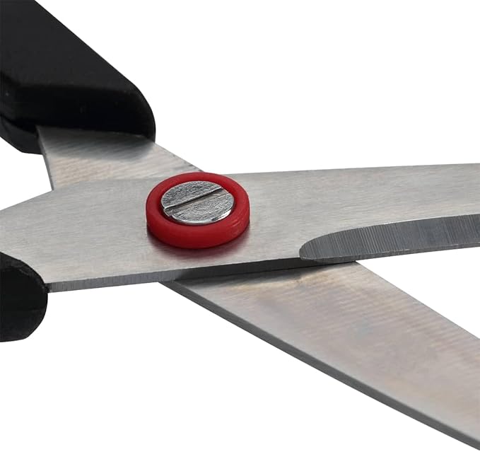 Acurit 8" Multipurpose Comfort Grip Stainless Steel Office Scissors - Right or Left Hand Scissors for Office Use – Rust and Wear-Resistant Blades, Precise Cuts for Mixed Media Crafts