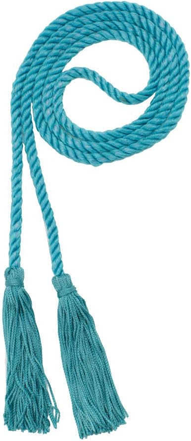 Tassel Depot Graduation Honor Cord - Peacock - Every School Color Available - Made in USA