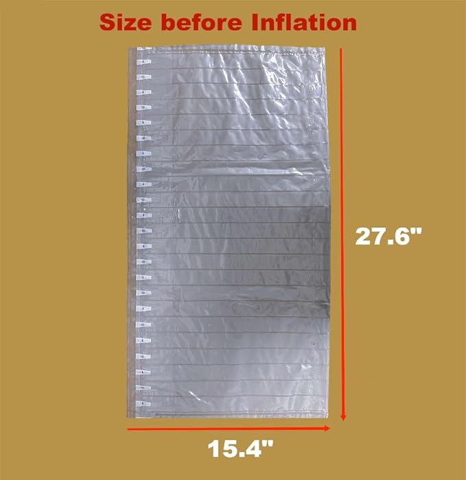 2 for 1 Screen with 1 Pump AIRPAKPRO Inflatable Protective Bags Compatible with 27" Imac Desktop Computer Shipping Boxes Protective Storage Case Monitor Dust Cover Compatible with 27" Screen