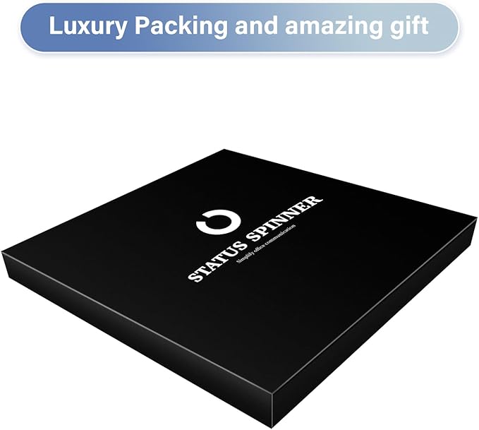 Out Of Office Sign for Door, 6 Options Status Private Sign, In a Meeting, Do Not Disturb, Working Remotely, In Out Sign Available and Away