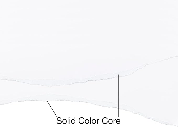 Cardstock 8.5 x 11 Paper Pack - 65lb Smooth Card Stock for Crafts, Cardmaking, Printers - 100 Scrapbook Sheets - Double Sided with Solid Core, Brilliant White