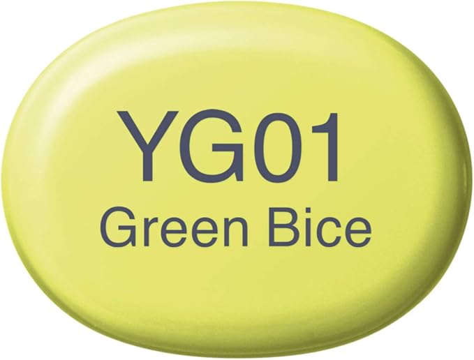 Copic Markers YG01-Sketch, Green Bice