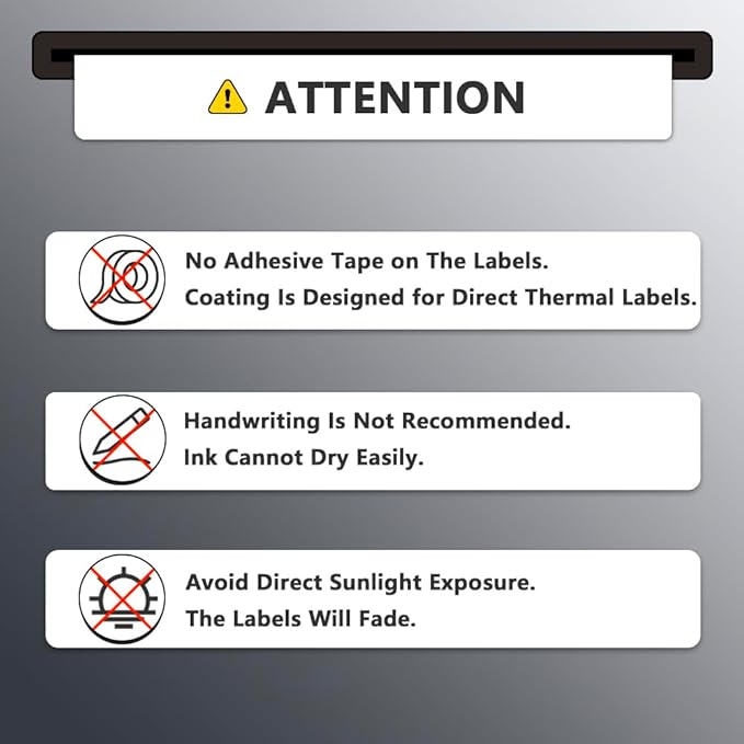 BETCKEY - 3" x 1.5" (76 mm x 38 mm) Barcode Shipping & Address Labels Compatible with Zebra & Rollo Label Printer,Premium Adhesive & Perforated [1 Rolls, 950 Labels]