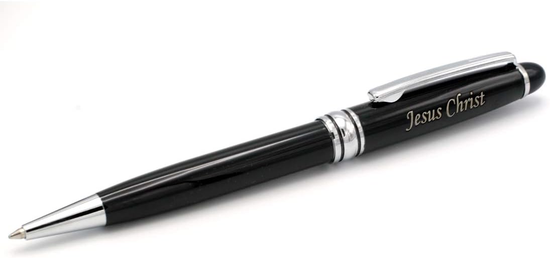 Free Engraving - Personalized Roller Ballpen, Ballpoint pen, Refillable Pens, Retractable Medium Refill Pen Black Ink, Custom Gifts for Men and Women, Classy Gift Box