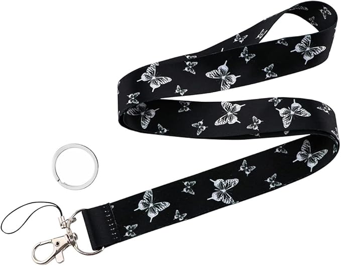 Yiflin Cute Neck Lanyard for Keys, Wallet, Id Card Holder, Cool Keychain Lanyard for Women, Men, Teacher