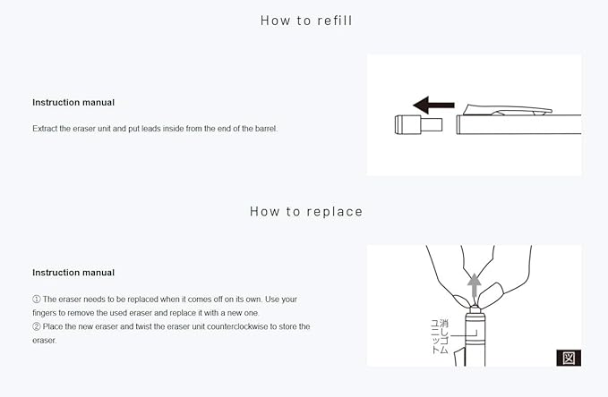 Tombow Mechanical Pencil, Monograph 0.5mm, White (DPA-134A)