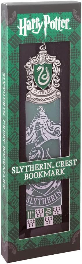 The Noble Collection Harry Potter Slytherin Crest Bookmark