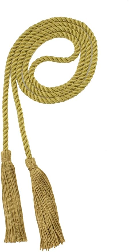 Tassel Depot Graduation Honor Cord - Roman Gold - Every School Color Available - Made in USA