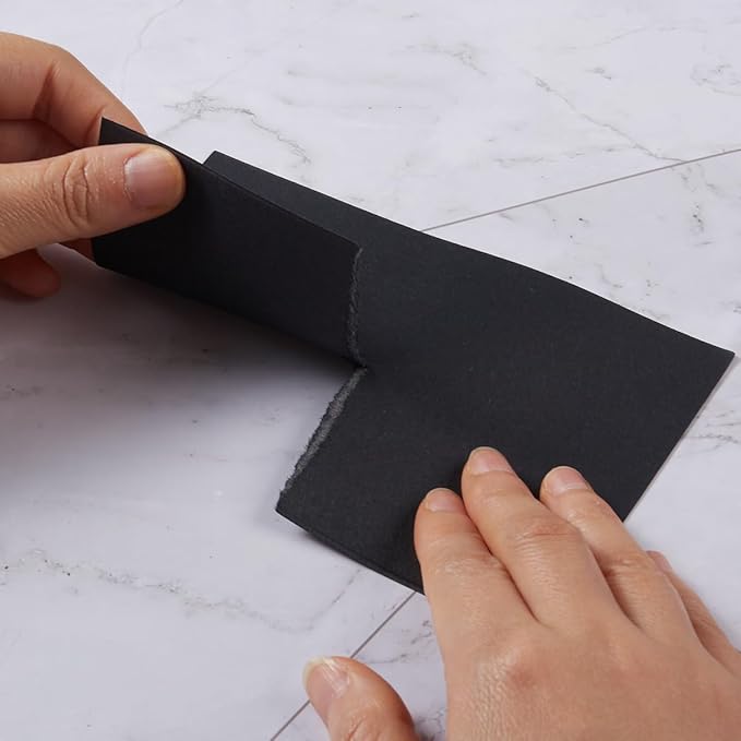 50 Sheets Blank Cardstock Paper 250 GSM Thick Heavy Cards Stock for DIY Art Projects, Card Making, Postcards, Greeting Cards, Birthday Party, Wedding Invitation (Black, 4x6 inches)