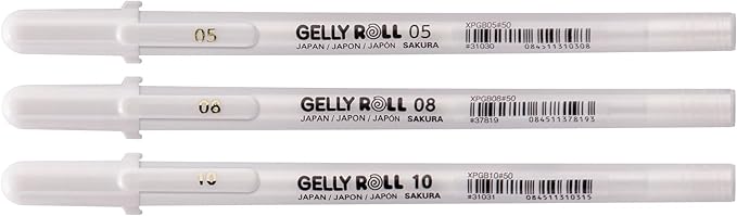 SAKURA - Gelly Basic White - 05-08 - 10 - Set 3