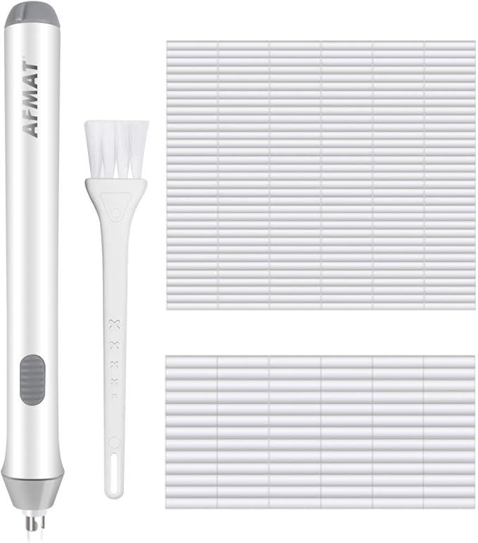 Electric Eraser, Electric Erasers for Artists with 140 Refills, Battery Operated Eraser, Electric Eraser Kit for Drawing, Art, Painting, Sketching, Drafting Pencils, Detailer Tool for Crafting-White