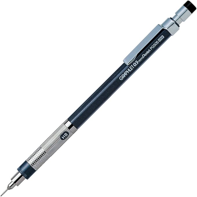 Pentel Graphlet Mechanical Pencil, 0.5mm (PG505-AD)