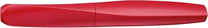 Pelikan Twist Fountain Pen with 1 Ink Cartridge, Fine Nib, Fury Red, Boxed (814812)