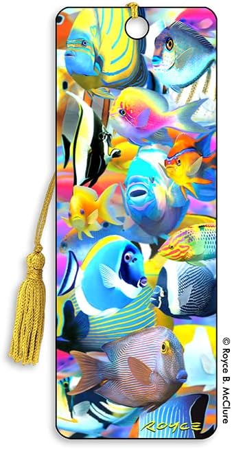 3D Bookmarks Featuring The Artwork of Royce B Mcclure (Kaleidoscope)