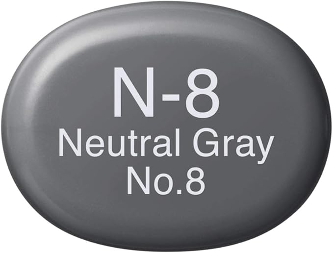 Copic Markers N8-Sketch, Neutral Gray