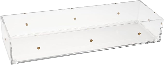 russell+hazel Long Acrylic Drawer Bloc, 9” x 3”, Desktop Organization, Clear, 1 Count, 98145