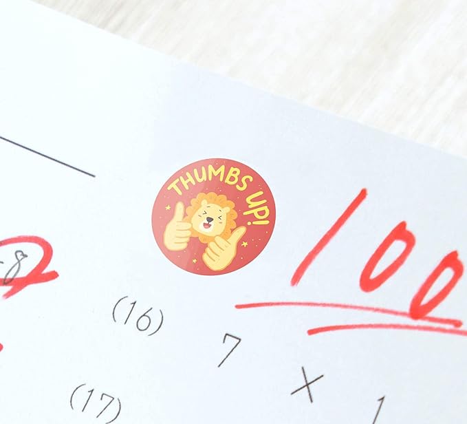 Reward Stickers for Kids by Sweetzer & Orange - 1008 Decals for Kids, 9 Assorted Designs, 1 Inch Incentive Labels - Teacher Supplies for Classroom, Potty Training and Motivational Chart