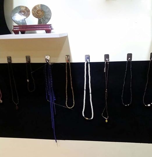 Self Adhesive Velvet Flock Backing Paper Liner for Jewelry Drawer Craft Fabric Peel and Stick Black, Soft Velvet Liner for Drawer DIY 17.7" x 117"