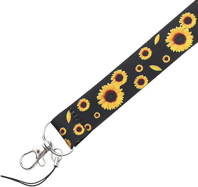 Yiflin Cute Neck Lanyard for Keys, Wallet, Id Card Holder, Cool Keychain Lanyard for Women, Men, Teacher