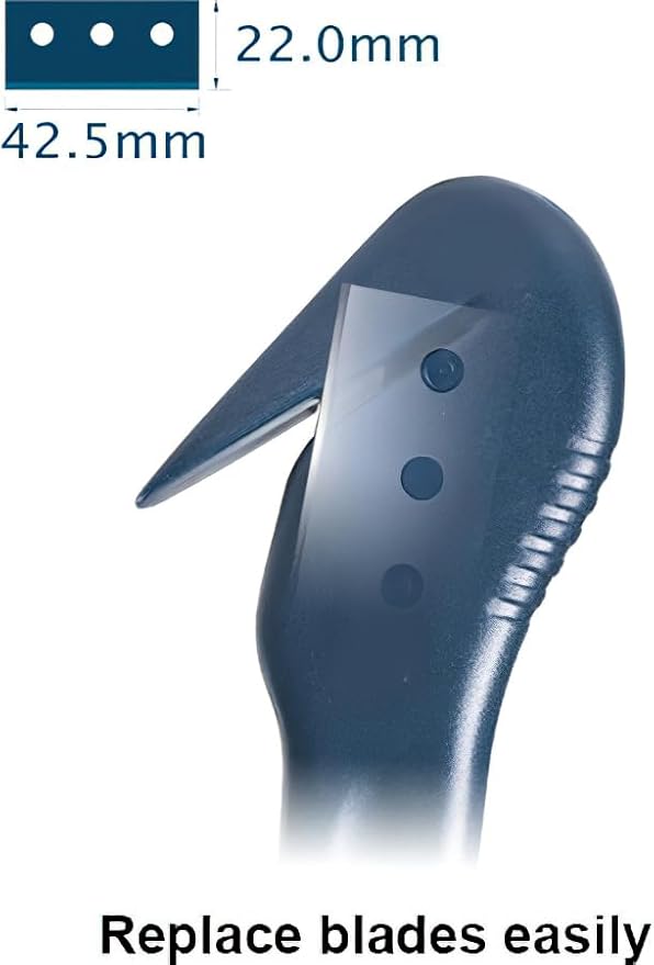 Excell SD-259 Stretch Film Cutter; Designed to Glide Through Wrapped Films; Made of High-impact Plastic; Replacement Blades not Included