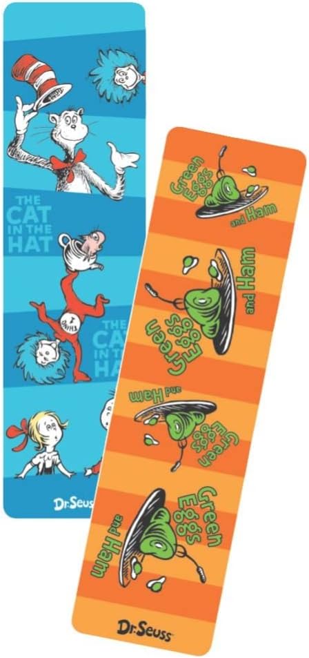 Raymond Geddes 66869 Dr Seuss Assorted Bookmarks For Kids (Pack of 50)