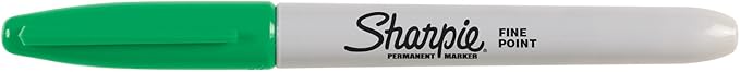 Sharpie Permanent Markers, Fine Tip, Assorted Standard Colours, 8 Pack