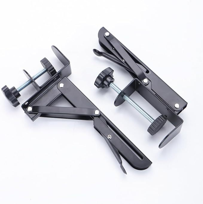 Desk Extender Support Bracket Desktop Extension Board Stand PC Keyboard Holder Arm Rest Tray Extension Plate Support Rack for Desk, 1 Set