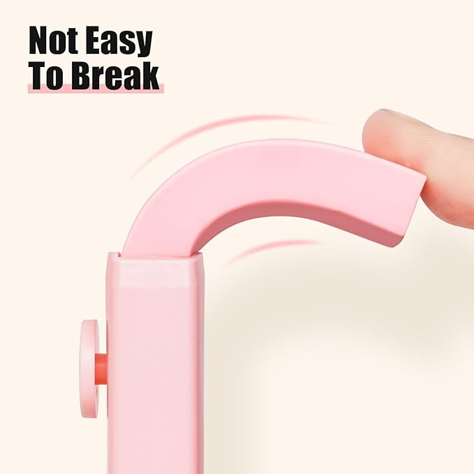 Pencil Erasers,Retractable Erasers for Pencils - 4+1 Pack Rubber Erasers (Pink)