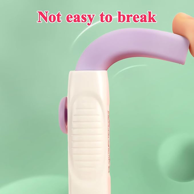 M&G 4+1 Pack Rubber Erasers Sliding Retractable Eraser, Soft Cute Erasers Push Pull Large Pencil Eraser with Plastic Sleeve 4 Refill Eraser for Students Kids, School Office Home Supplies (Purple)