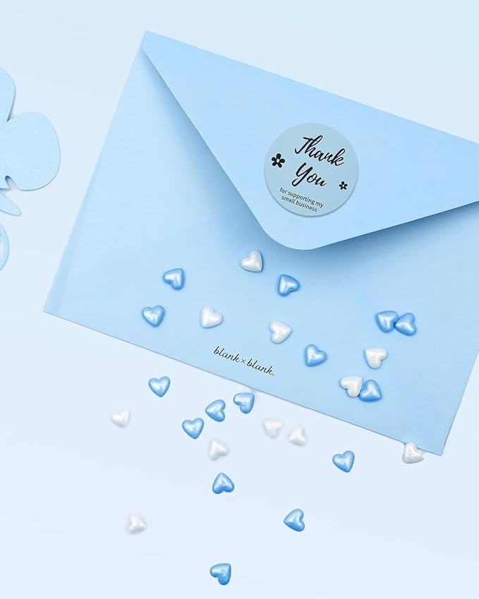 Phomemo 2” Color Circle Thermal Labels, Self-Adhesive Round Direct Sticker Labels, Circular Thermal Printer Label for Logo Design, Name/Price Tag, Thanks Card, Address, QR Code, 750 Labels/Roll, Blue