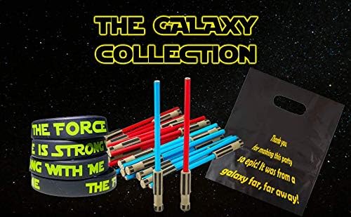 Light Saber Pencils Party Favors, Set for Kids 24 pack of Red and Blue Pencils with 3D Top Gifts Supplies for Star Wars Fan Boys Girls Teen Tween Adult - birthday party favors star wars Pencils