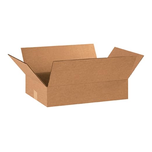 AVIDITI 18 x 12 x 4 Corrugated Cardboard Boxes, Flat 18"L x 12"W x 4"H, Pack of 25 | Shipping, Packaging, Moving, Storage Box for Home or Business, Strong Wholesale Bulk Boxes
