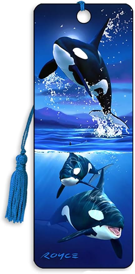 3D Lenticular Royce Bookmarks by Artgame (SEA Life Set)