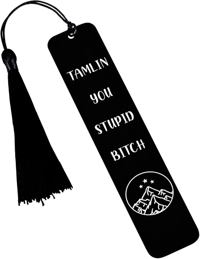 Funny Christmas Bookmark for Women - Gifts Bookmark for Women Men You Stupid Bitch Book Lover Gifts for Bookish Reader Nerd Fans Friends Book Accessories Bookmark Reading Birthday Gifts
