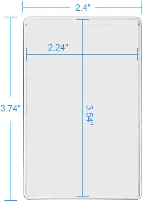 Waterproof New Medicare Card Holder Protector Sleeve for Credit Card License ID Business Card and Social Security Card Protector,20 Pack