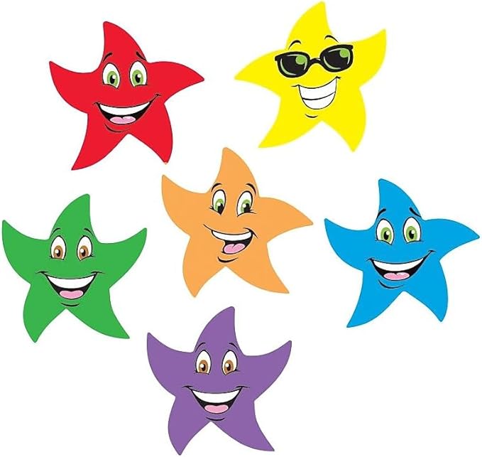 TREND enterprises, Inc. Colorful Star Smiles Stinky Stickers Variety Pack, 432 ct