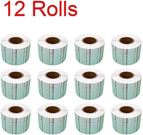 LST-8000 Printing Scale Label, 58 x 30 mm, Non-UPC, 12 Rolls Per Case