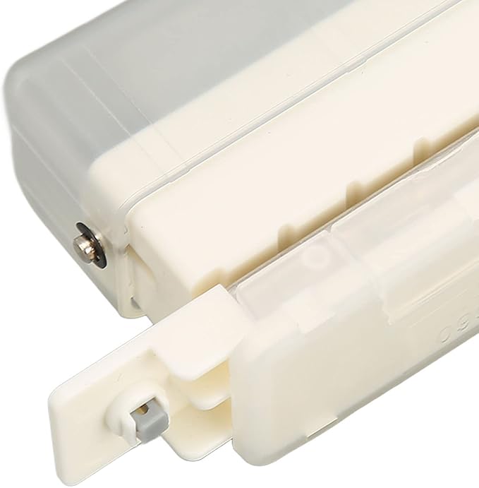 6 Hole Paper Puncher, Loose Binders & Binding Systems Binding Machines Leaf Paper Puncher for A4 A5 B5 Notebook Scrapbook, 2 Sheets Capacity, Hole Diameter: 5.5mm (Transparent)