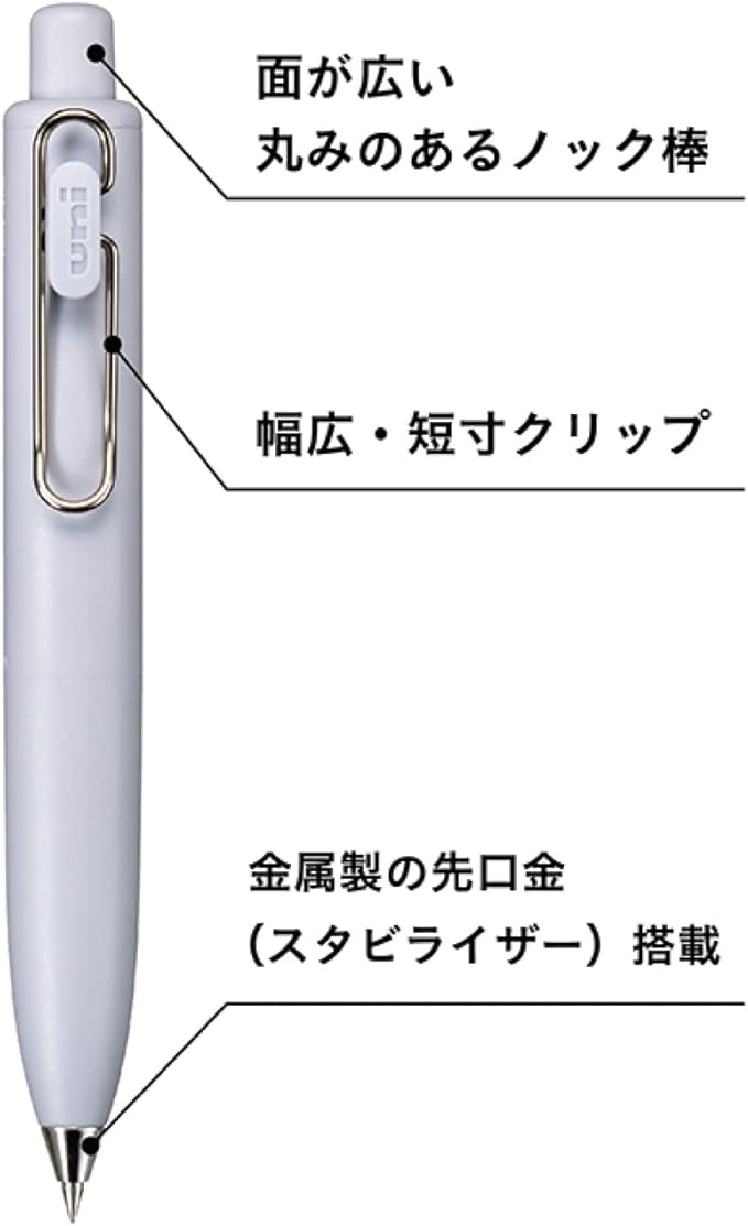 Mitsubishi Pencil UMNSP05.46 Gel Ballpoint Pen Uni-Ball One P 0.5 Yogurt