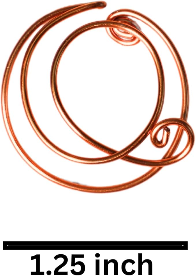 Personalized Initial Copper Bookmark, Set of 5, Handmade Copper Gift for Her, Him, Couple on Birthday, Wedding Anniversary, Alphabet Bookmark (Q)