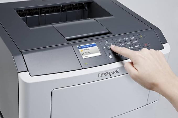 Lexmark MS415dn Compact Laser Printer, Monochrome, Networking, Duplex Printing