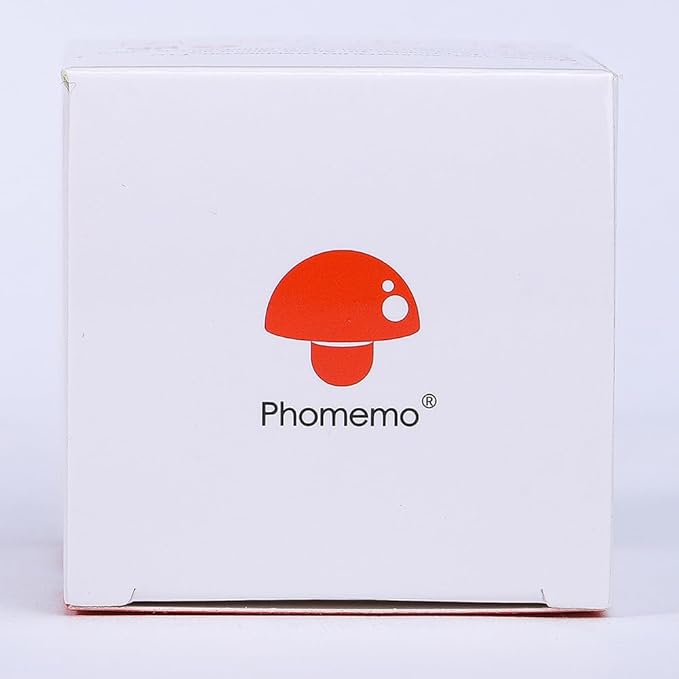 Phomemo Thermal Labels for M110/M221/M220/M120/M200 Label Printer,1.18" x 0.79" (30x20mm), 320 Labels/Roll, Black on White